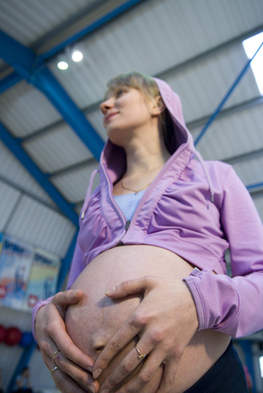 Батут при беременности